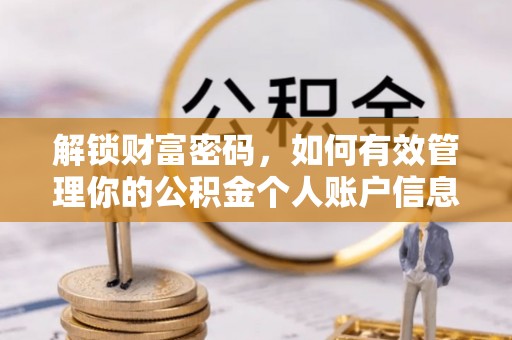 坦洲解锁财富密码，如何有效管理你的公积金个人账户信息